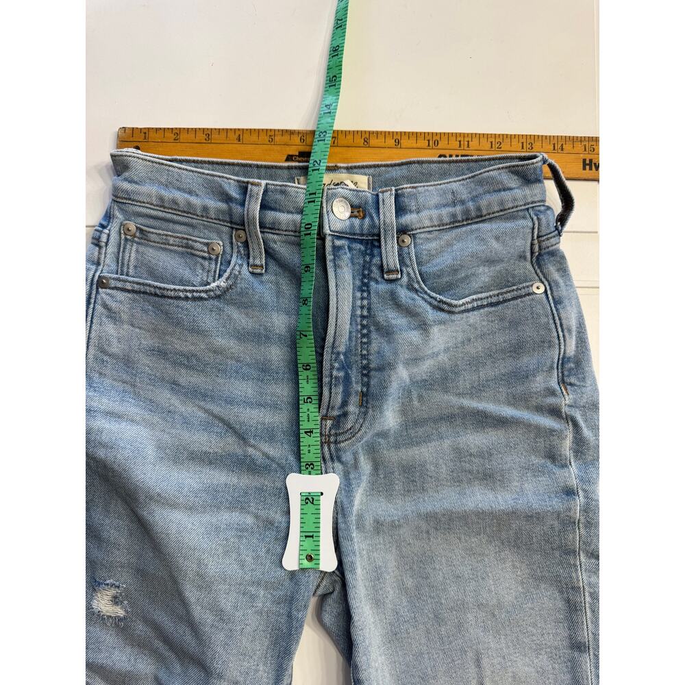 Madewell Women's Perfect Vintage Distressed Stretch Jeans Size 24 - Picture 7 of 8